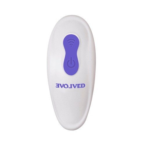 Evolved Anywhere Vibe Rechargeable Silicone Remote-Controlled Vibrator