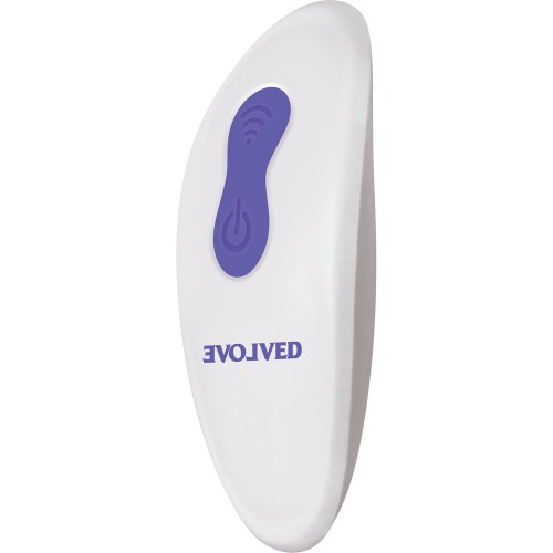 Evolved Anywhere Vibe Rechargeable Silicone Remote-Controlled Vibrator