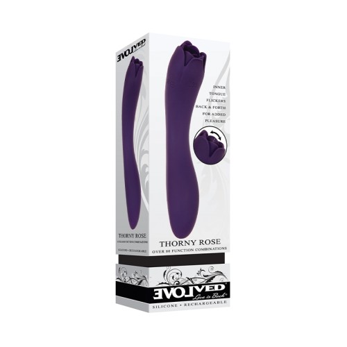 Evolved Thorny Rose Dual-Ended Vibrator Purple