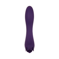 Vibrador de Doble Punta Evolved Thorny Rose Púrpura