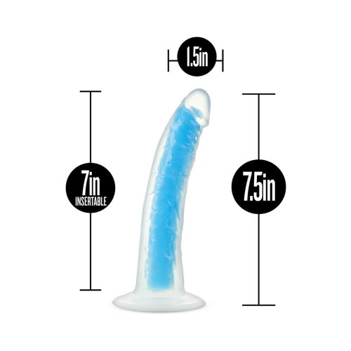 Dildo Neo Elite Brilla en la Oscuridad Prysm para Máxima Diversión