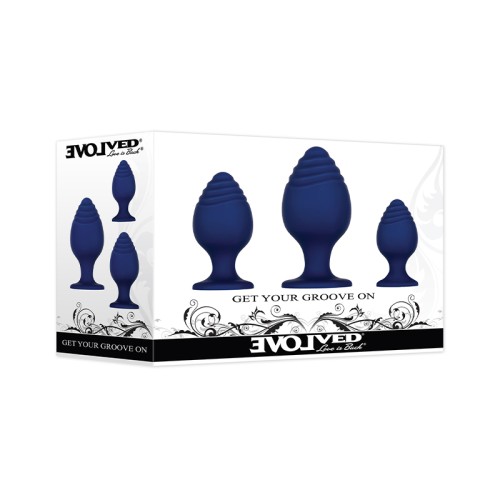 Set de Plugs Anales Evolved Get Your Groove On