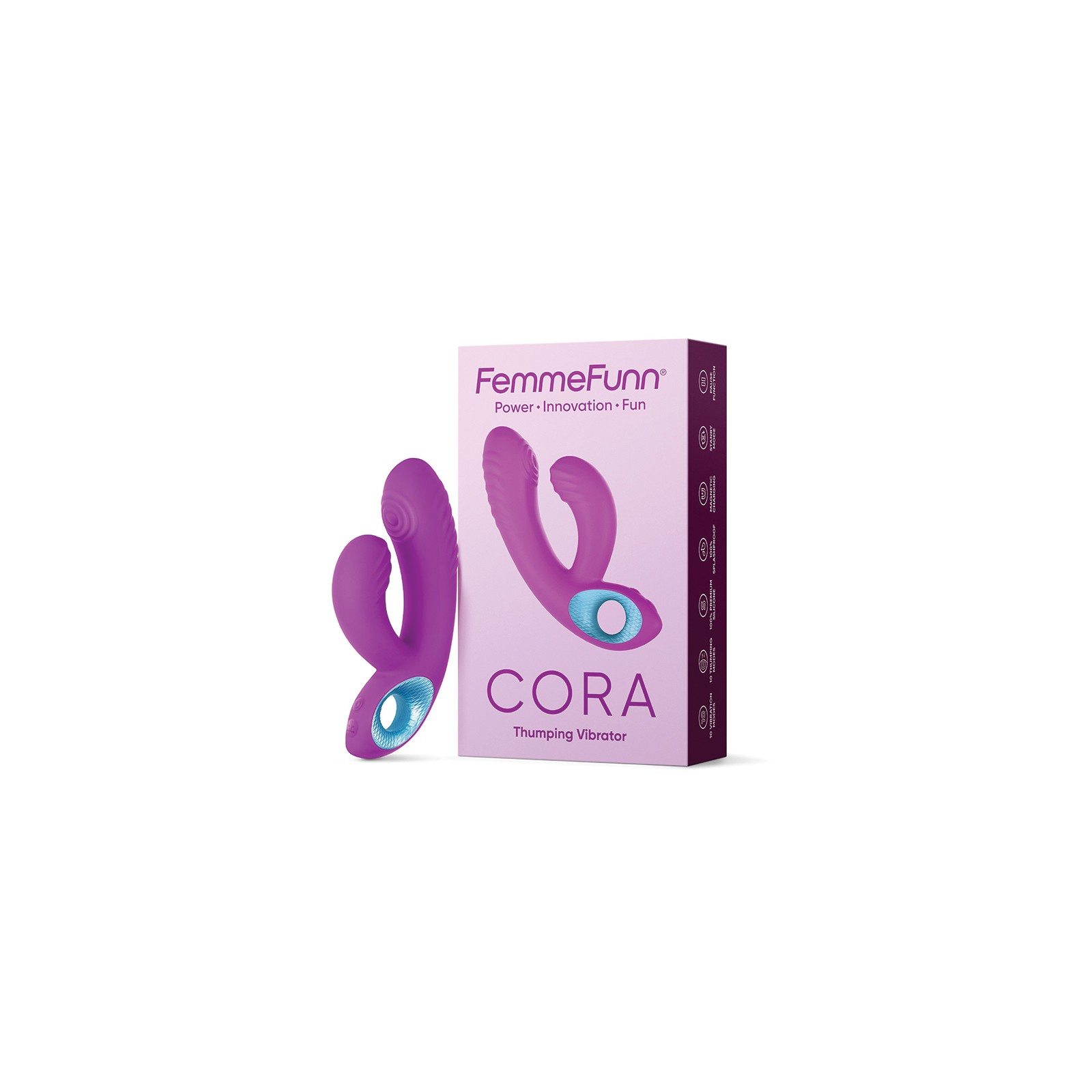 FemmeFunn Cora Vibrador Recargable de Doble Estimulación