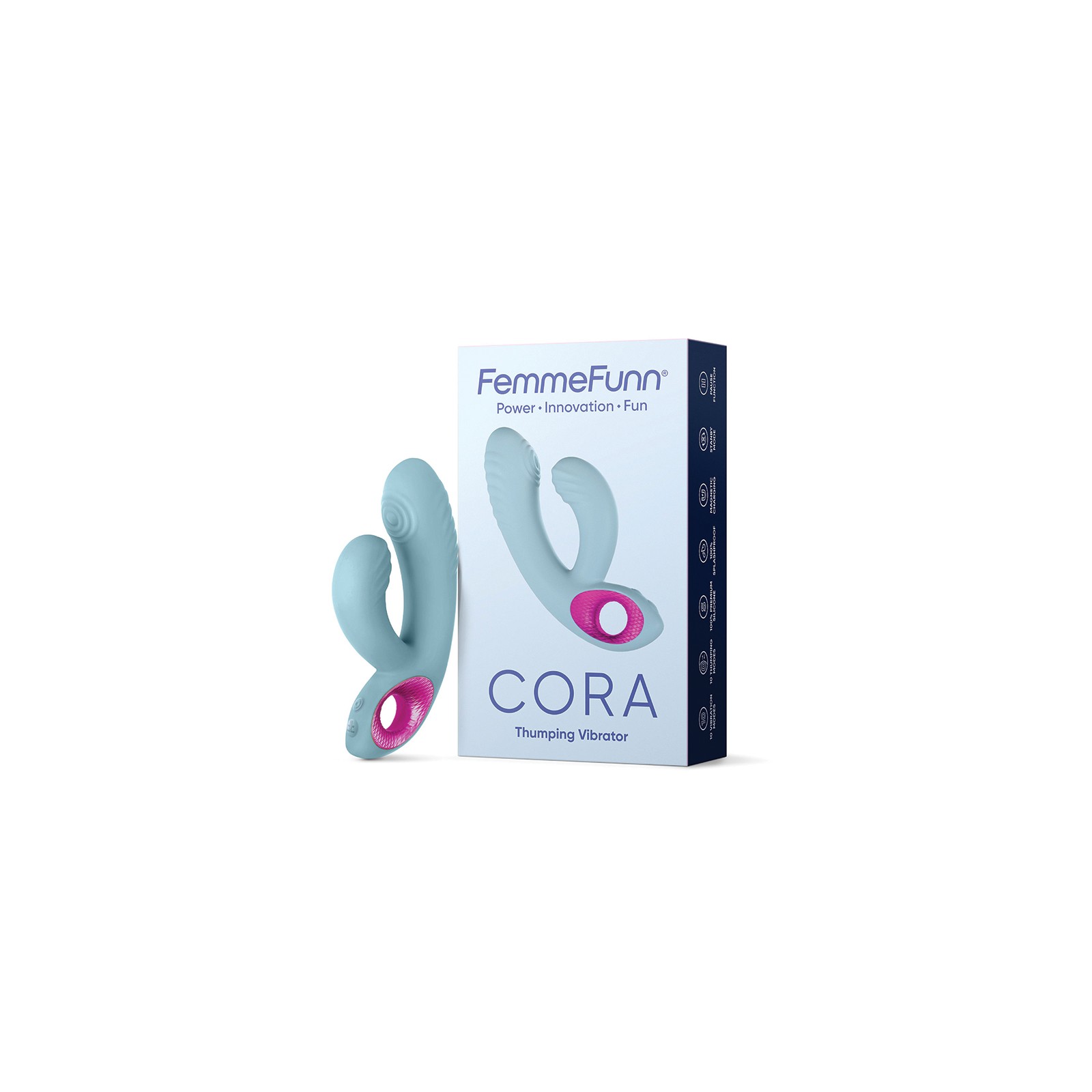 FemmeFunn Cora Vibrador Recargable con Golpeo