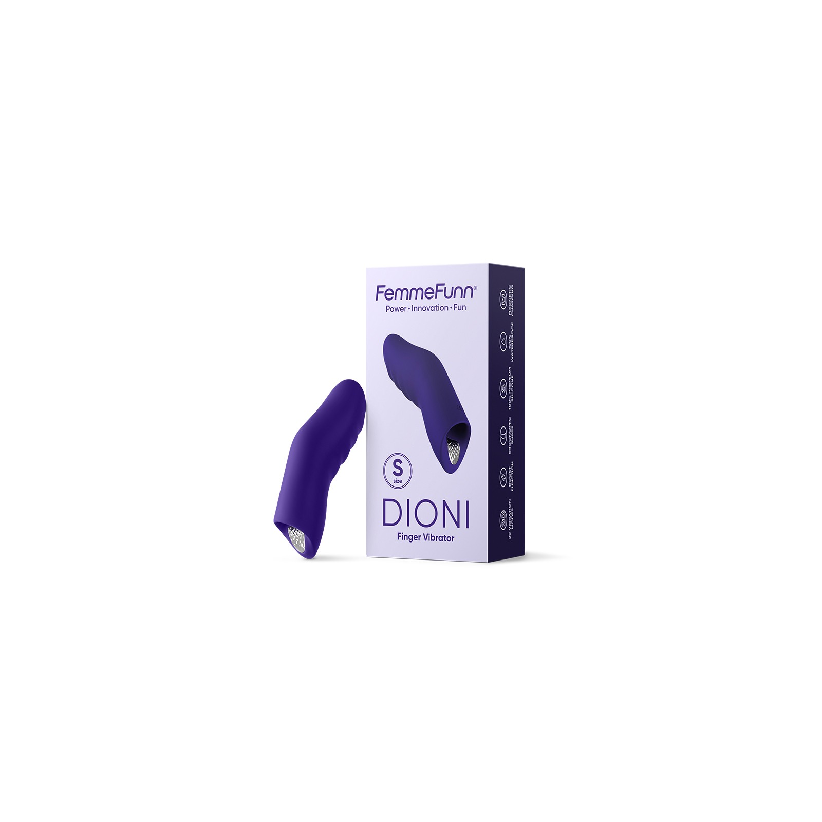 FemmeFunn Dioni Rechargeable Silicone Finger Vibrator