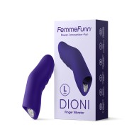 Vibrador de Dedo Recargable FemmeFunn Dioni Grande