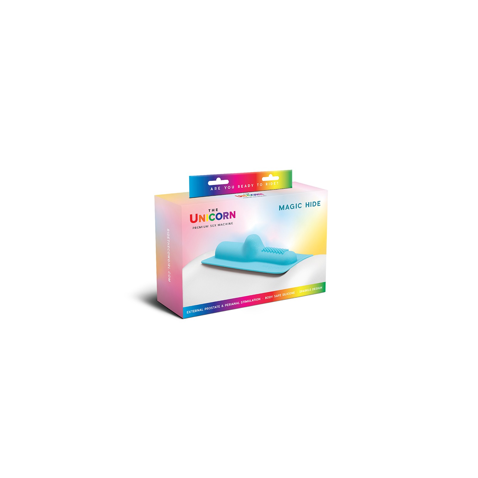 The Unicorn Magic Hide Non-Penetrative Silicone Attachment