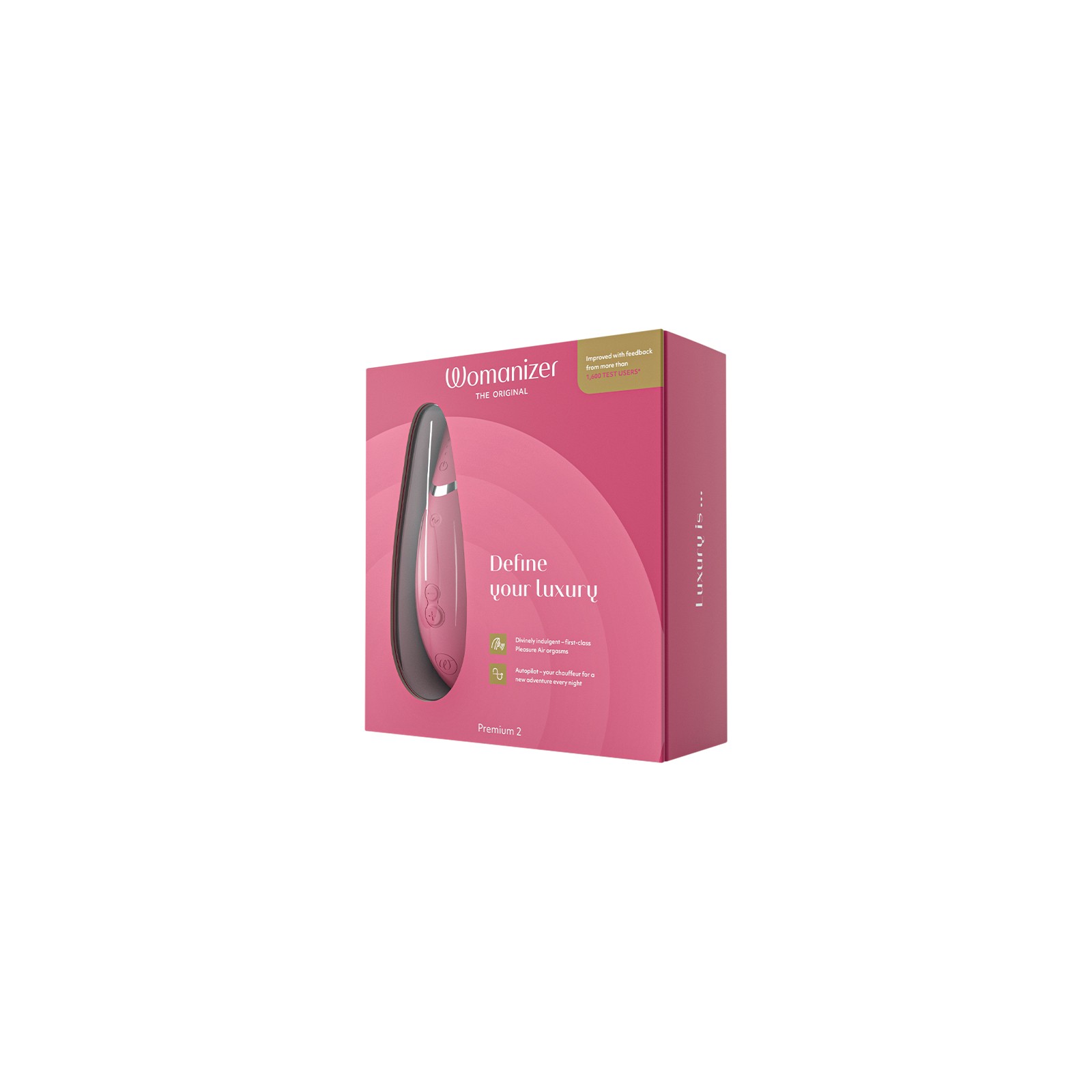 Womanizer Premium 2 Clitoral Stimulator Raspberry Buy Now