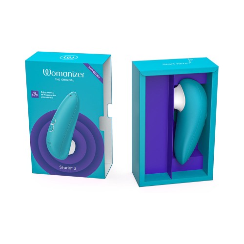 Estimulador Clitoriano Recargable Womanizer Starlet 3 Turquesa