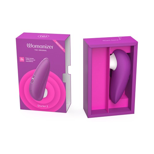 Womanizer Starlet 3 Estimulador Clitoriano de Aire Placentero de Silicona Recargable Violeta