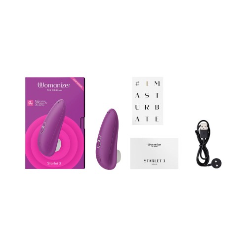 Womanizer Starlet 3 Estimulador Clitoriano de Aire Placentero de Silicona Recargable Violeta