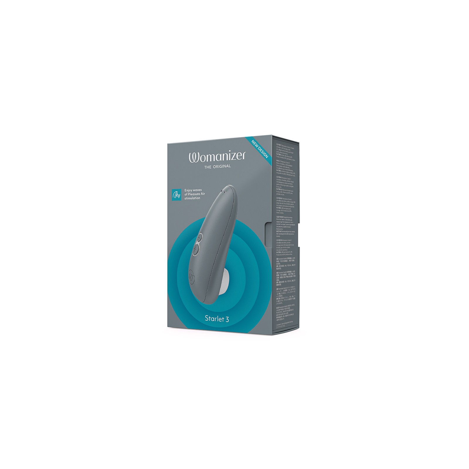 Womanizer Starlet 3 Estimulador Clitorio Recargable Gris