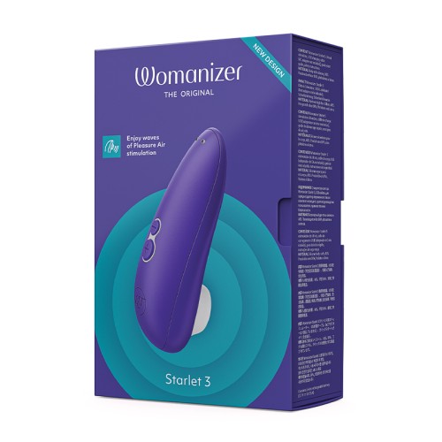 Estimulador Clitoriano Recargable Womanizer Starlet 3 Índigo