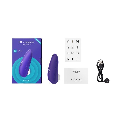 Estimulador Clitoriano Recargable Womanizer Starlet 3 Índigo