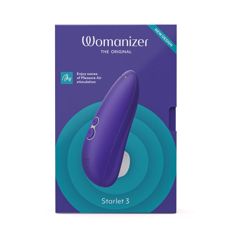 Estimulador Clitoriano Recargable Womanizer Starlet 3 Índigo