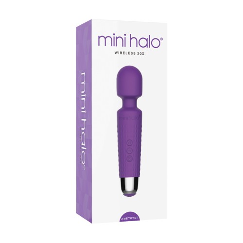 Mini Halo Varita Inalámbrica - Placer Potente en Cualquier Lugar