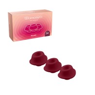 Womanizer Replacement Stimulation Heads Type A Bordeaux M