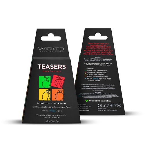 Teasers de Frutas Frescas Wicked para Diversión Sabrosa