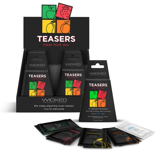 Wicked Teasers Fresh Fruit Mix Sample Pack - 12 Delicious Flavors