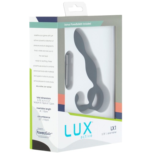 Entrenador Anal LX1 Lux Active con Bala de Potencia para Estimulación Intensa