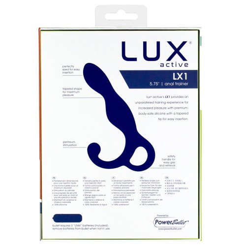 Entrenador Anal LX1 Lux Active con Bala de Potencia para Estimulación Intensa