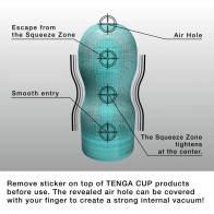 Tenga Original Vacuum Cup Cool Edition - Refreshing Pleasure