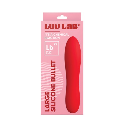 Vibrador Bullet de Silicona Grande Recargable Luv Inc LB72