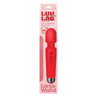 Vibrador Tipo Varita Luv Inc Lw96 Rojo