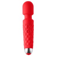 Luv Inc Lw96 Large Wand Vibrator Red