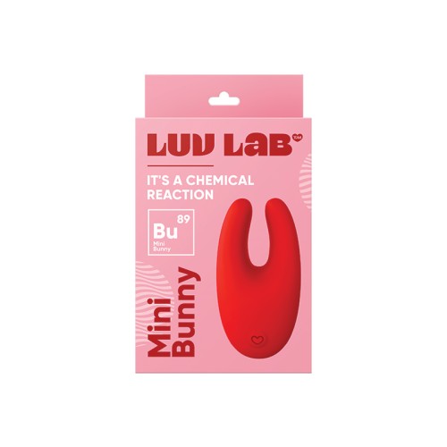 Luv Inc Bu89 Mini Bunny Silicone Vibrator Red