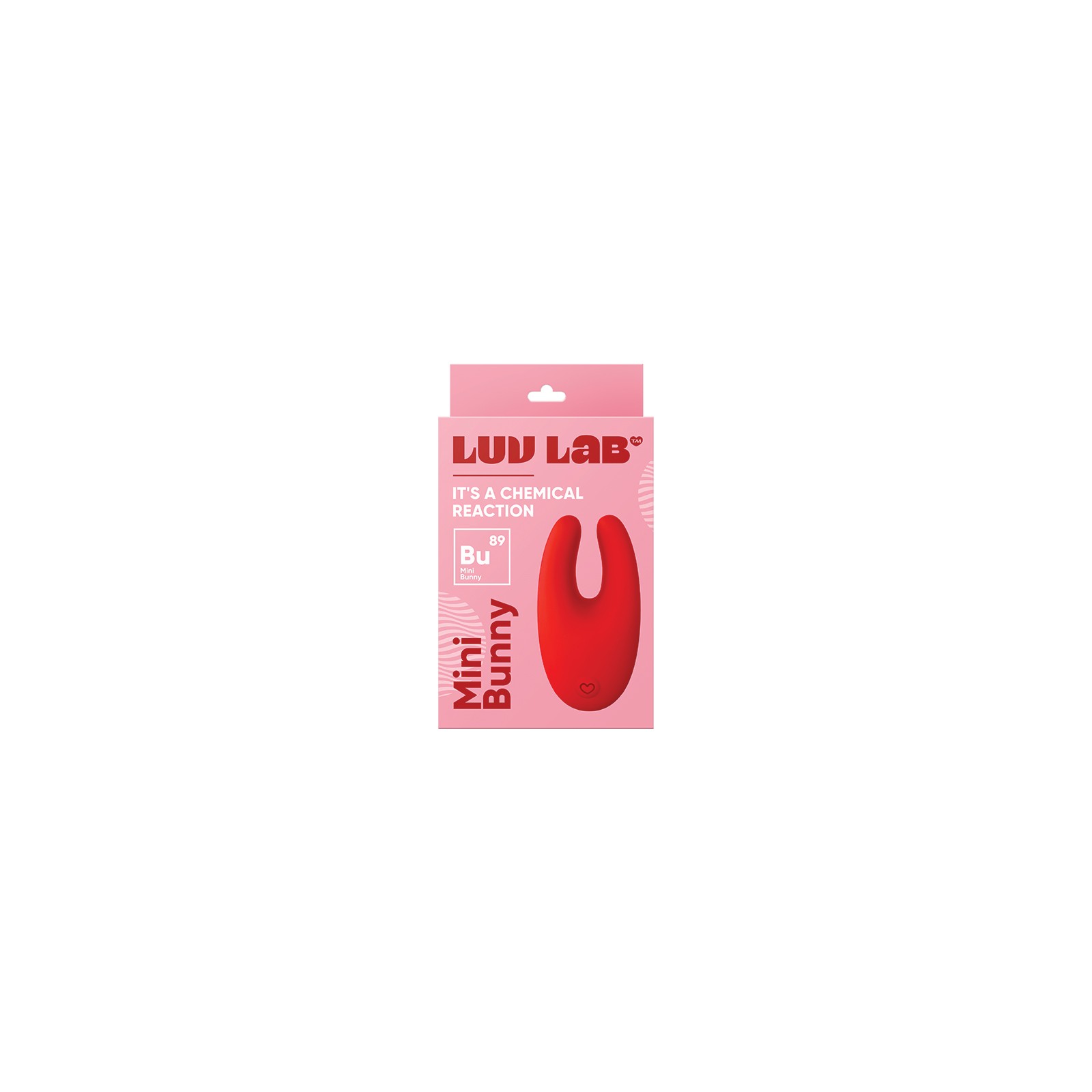 Luv Inc Bu89 Mini Bunny Silicone Vibrator Red