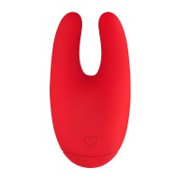 Luv Inc Bu89 Mini Bunny Silicone Vibrator Red