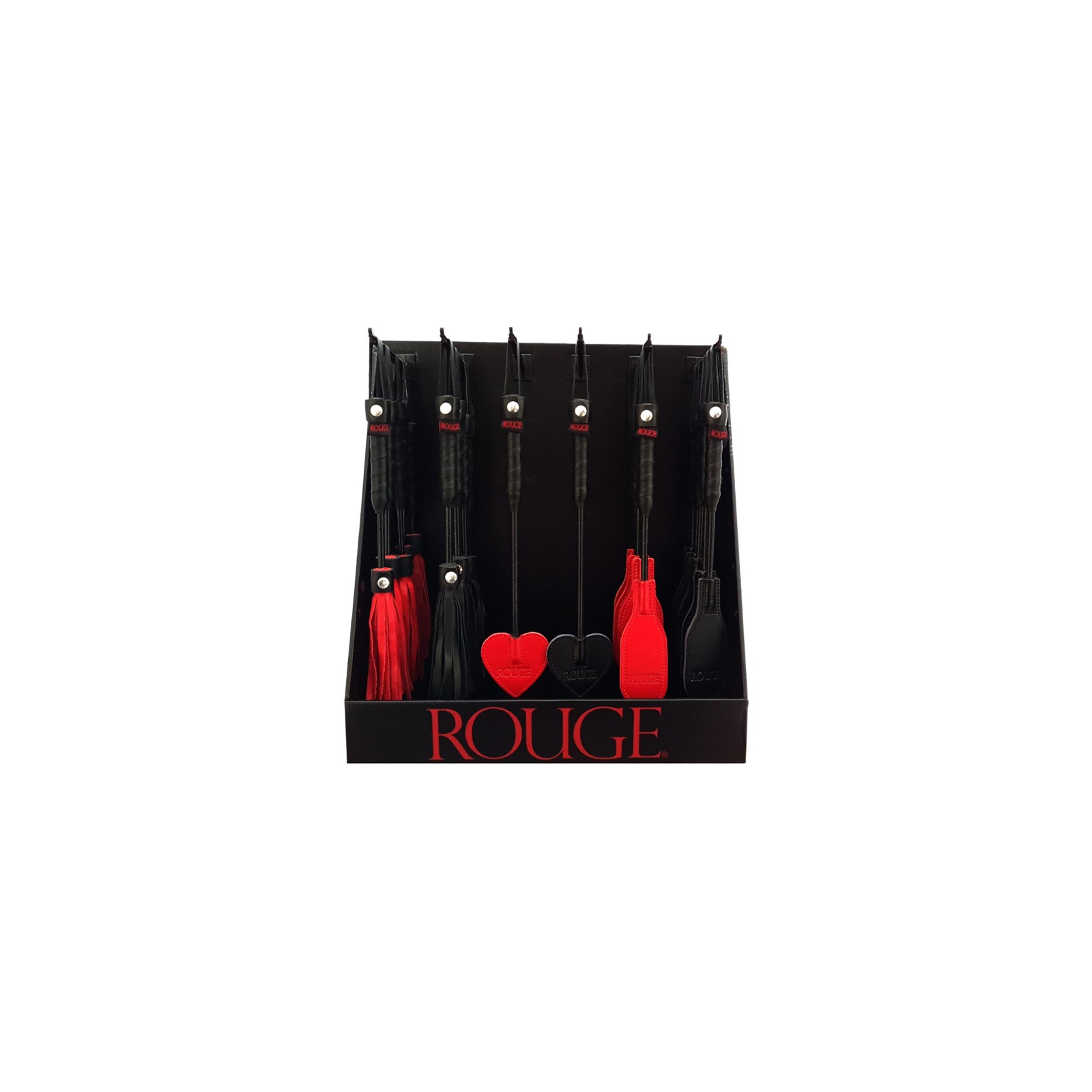 Rouge Mini Crops & Flogger Counter Display 36-Piece