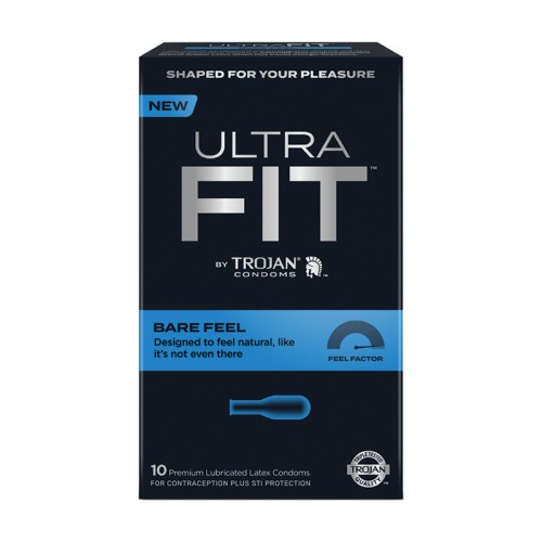 Trojan Ultrafit Bare Feel 10 Count