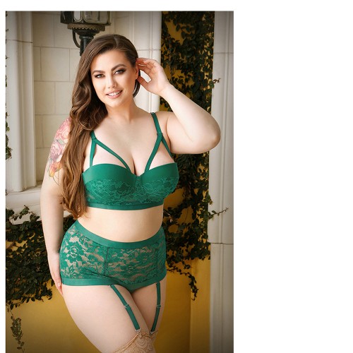 Conjunto de Sujetador y Panty Fantasy Lingerie Curve Nadine