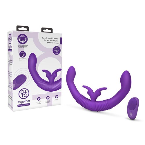 Vibrador Conejito Doble Control Remoto para Parejas Together