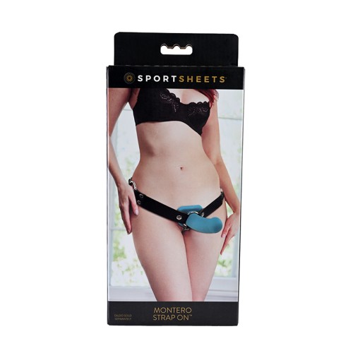 Sportsheets Montero Adjustable Strap-On Harness in Black