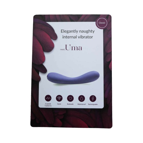 Je Joue Uma G-Spot Vibrator Purple - Beautiful Pleasure Tool