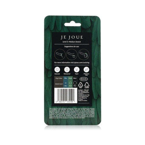 Je Joue Medium Stretch Silicone Cock Ring Green