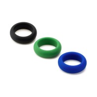 Je Joue Silicone Cock Ring Set - Explore Pleasure Levels