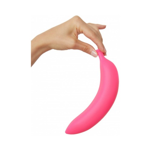 Love to Love Oh Oui Silicone Banana Vibrator Pink