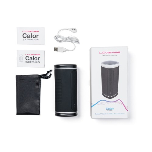 Masturbador Calor Bluetooth Lovense para el Placer Supremo