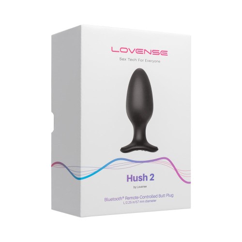 Plug Anal Vibrador Bluetooth Lovense Hush 2