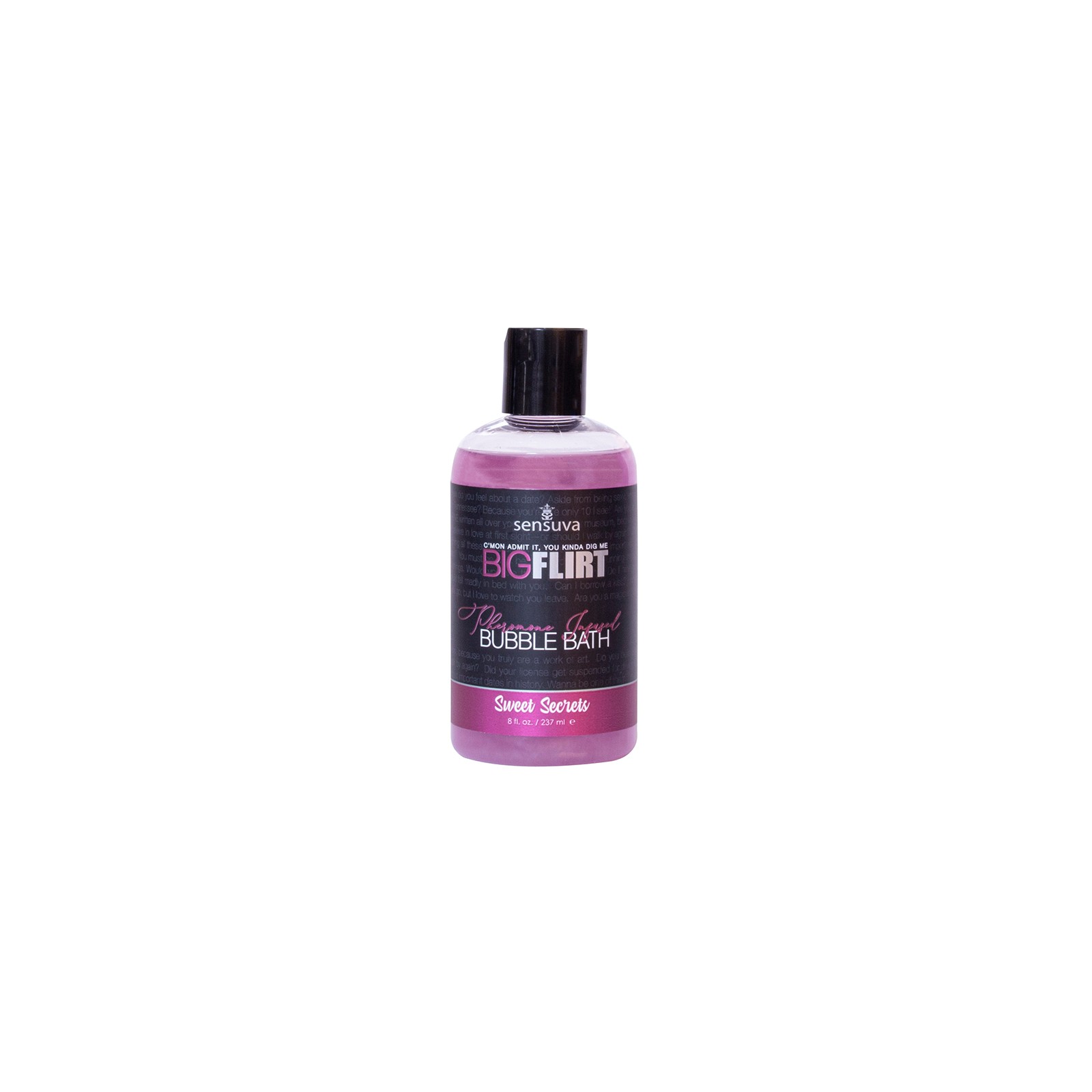 Sensuva Big Flirt Pheromone Bubble Bath for Romantic Moments