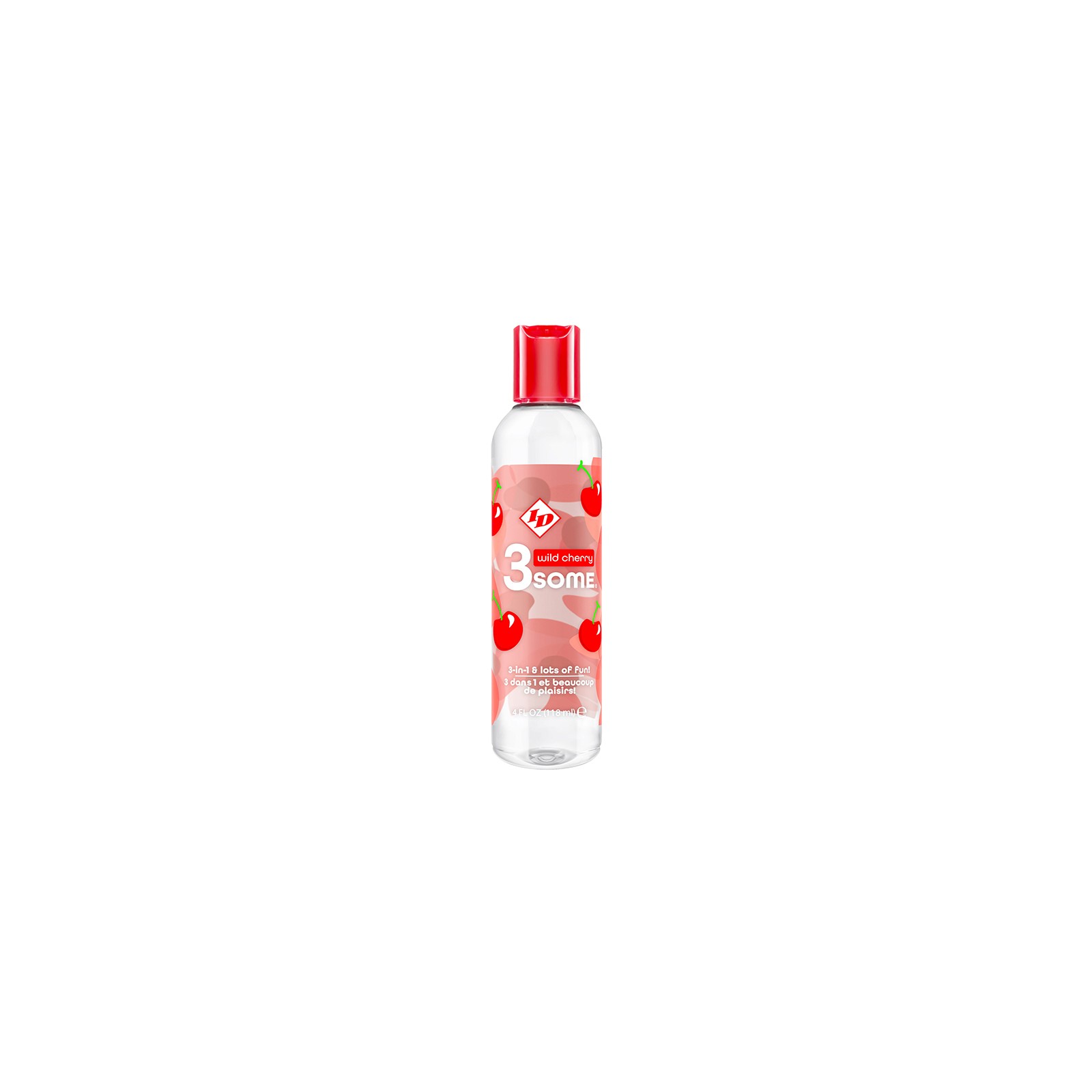 Lubricante ID 3some Sabor Cereza Salvaje a Base de Agua