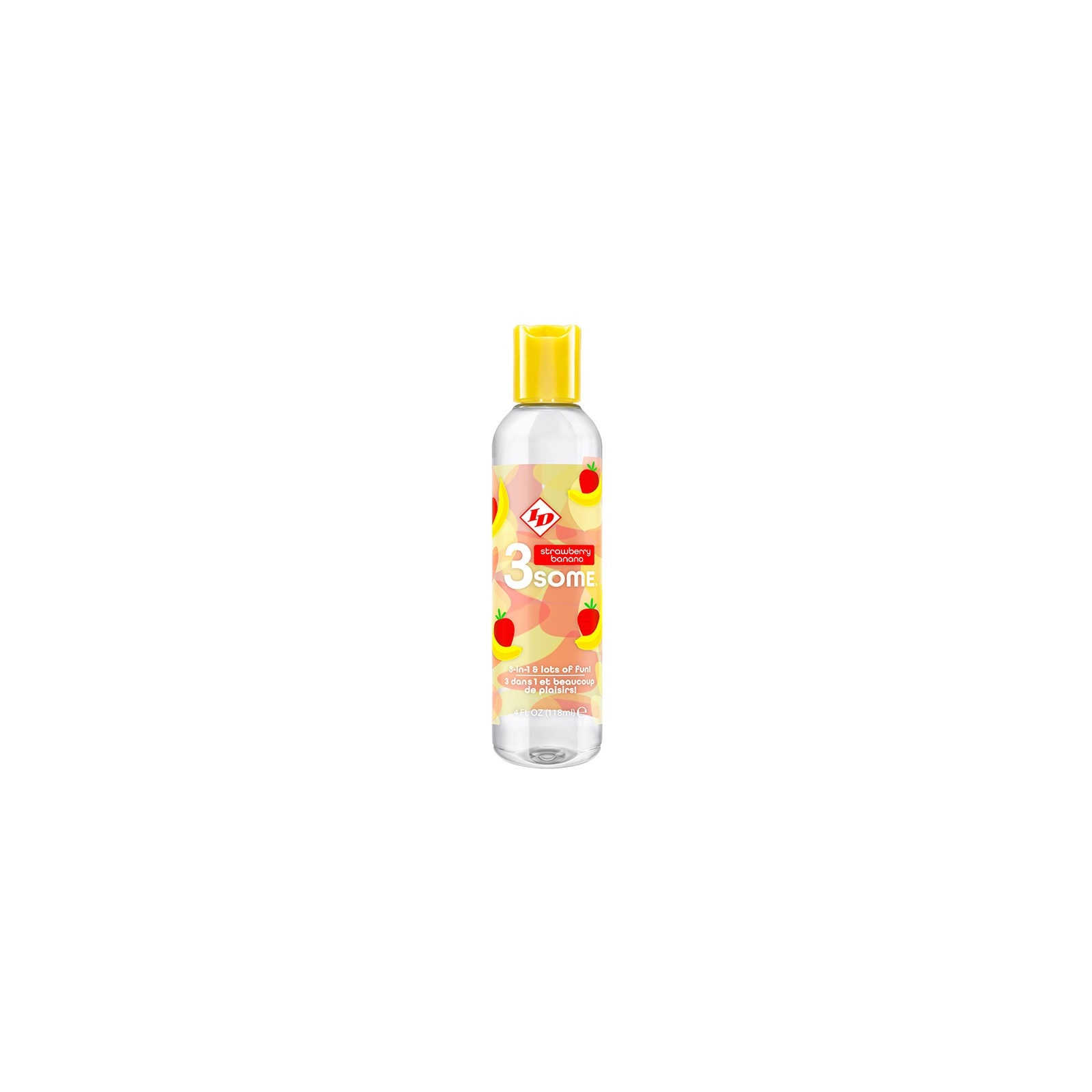 Lubricante a Base de Agua ID 3some Fresa Banana