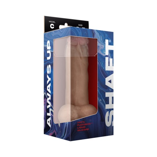 Shaft Modelo C: Dildo De Silicona Densidad Dual 8.5 in. Con Bolas Pino