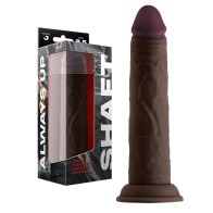 Shaft Model J: 8.5 in. Dual Density Silicone Dildo for Realistic Fun