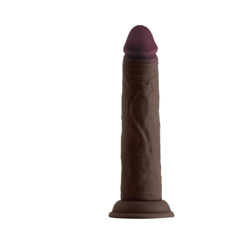 Dildo de Silicona de Densidad Dual Shaft Modelo J: 8.5 Pulgadas para Diversión Realista