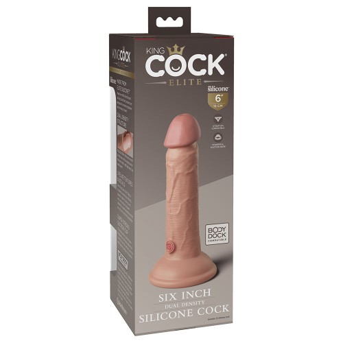 Dildo Realista King Cock Elite de 6 in.